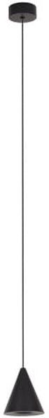 Maxlight Comet lampa wisząca 1x5W LED czarna P0434
