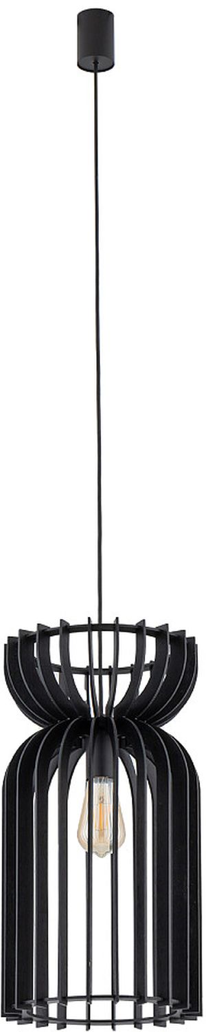 Nowodvorski Lighting Kymi Black A lampa wisząca 1x60W czarna 10573