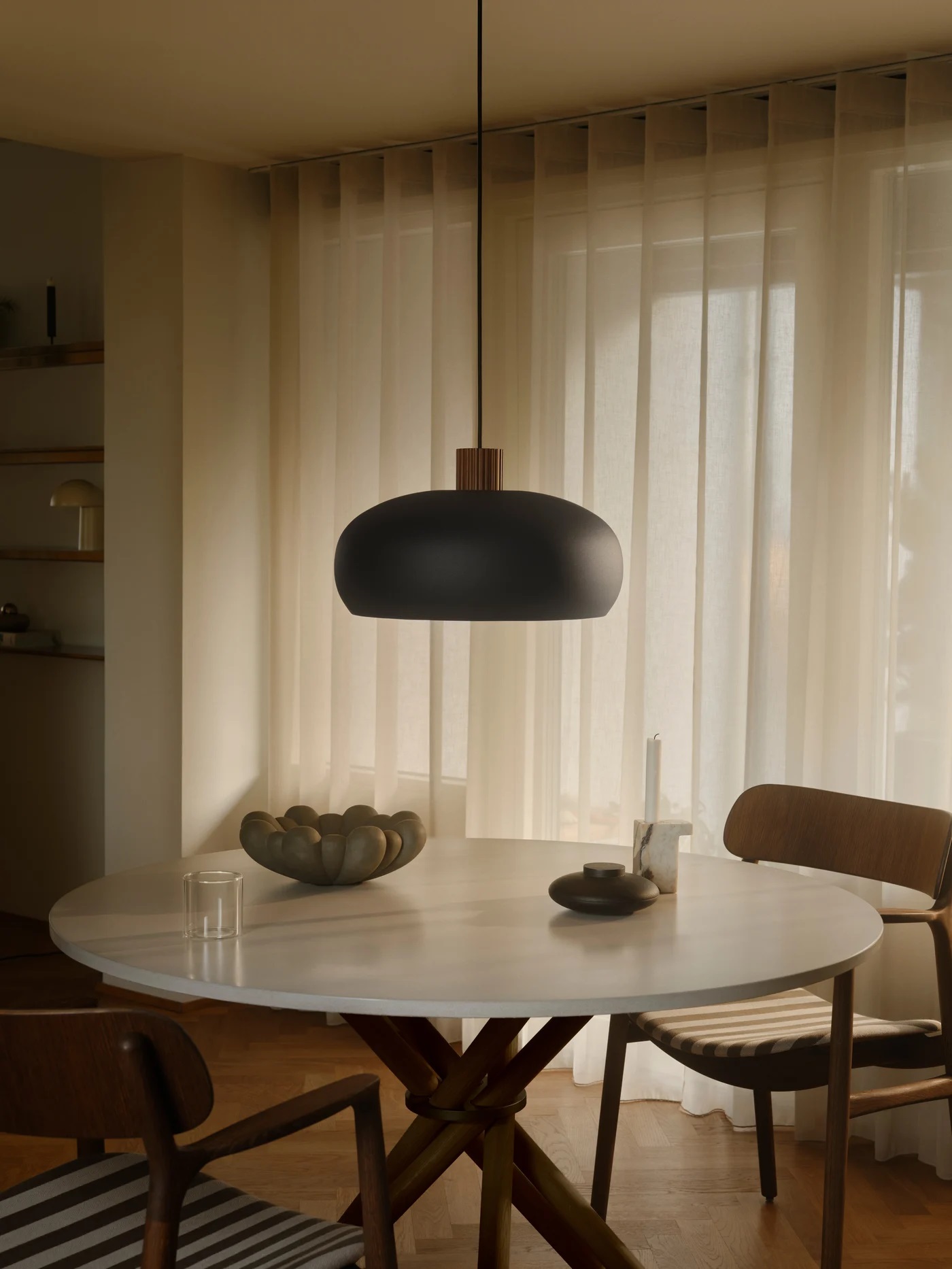 Nordlux Aurelio lampa wisząca 1x25 W czarna 2520103003