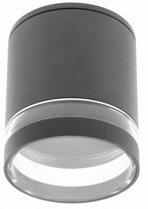 GTV Riven lampa podsufitowa 1x35 W grafitowa OS-RIV102OKG-30