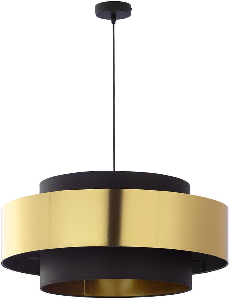 TK Lighting Calisto lampa wisząca 1x15 W czarna 4376