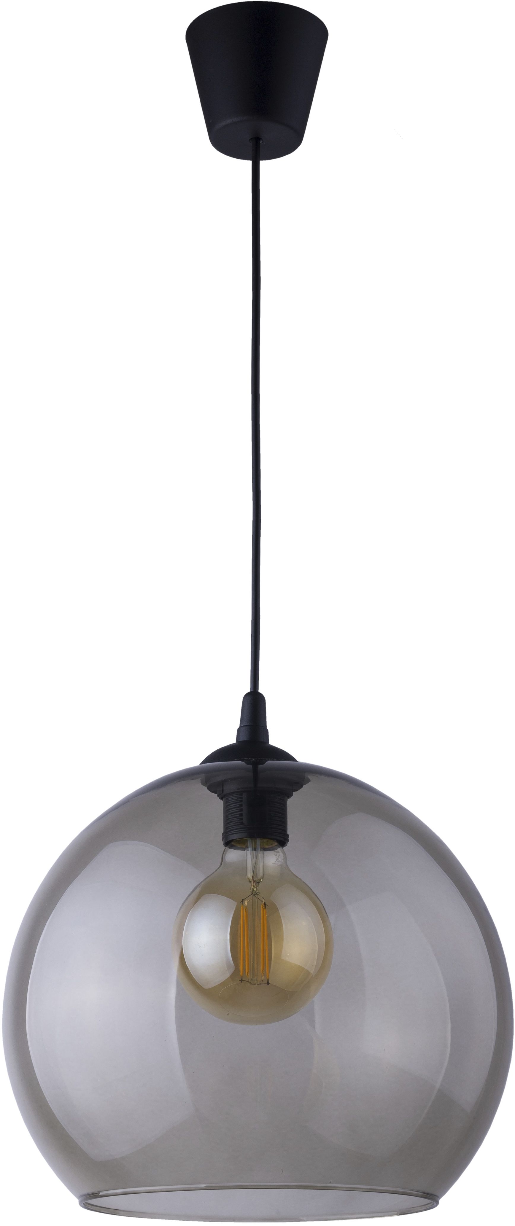 TK Lighting Cubus lampa wisząca 1x15 W czarna 2065M