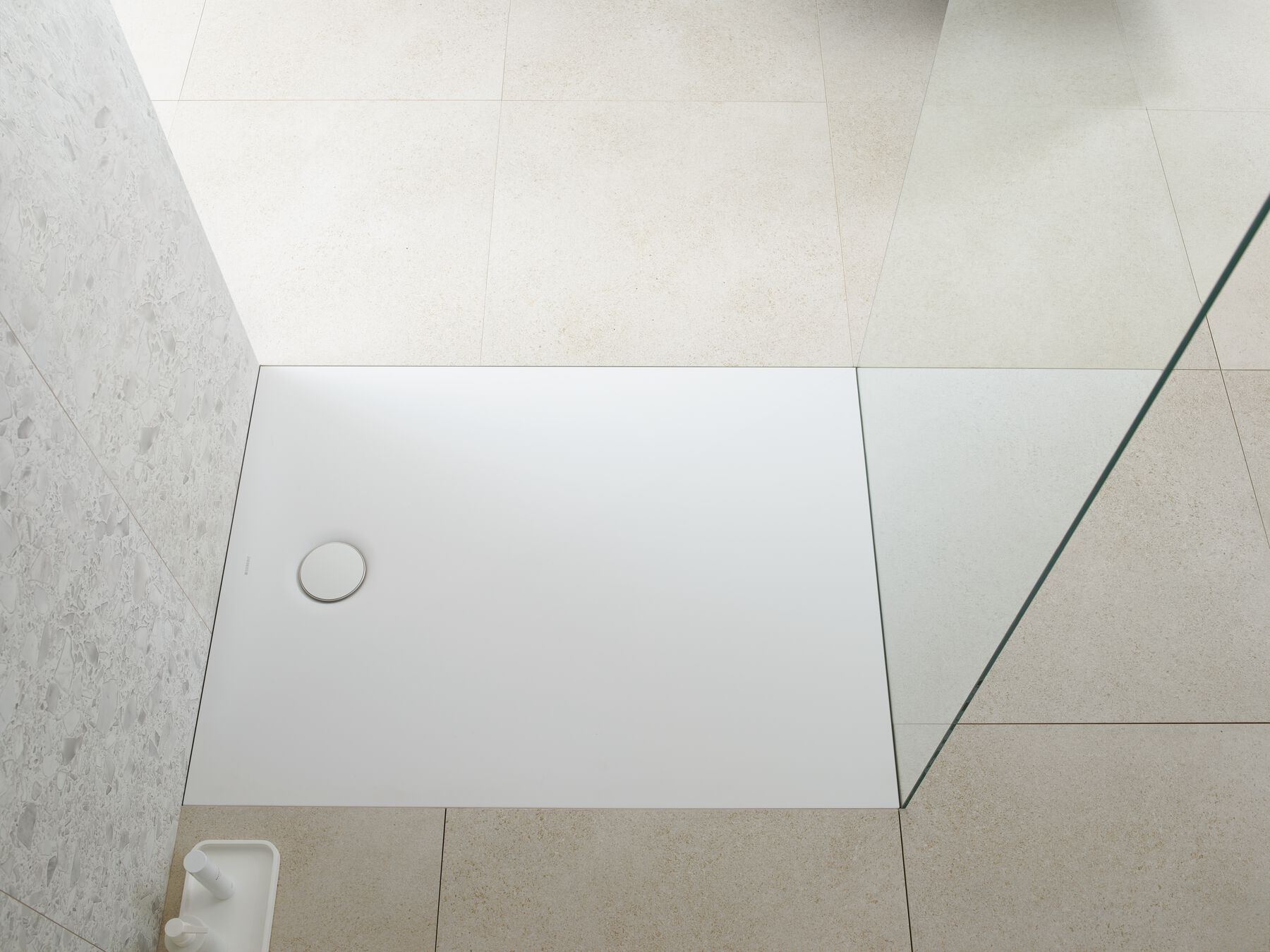 Geberit Setaplano panel do natrysków bezbrodzikowych 90x90 cm biały 154.270.11.1
