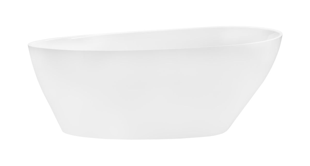 Besco Goya XS wanna wolnostojąca 142x62 cm owalna biala #WMD-140-GKG