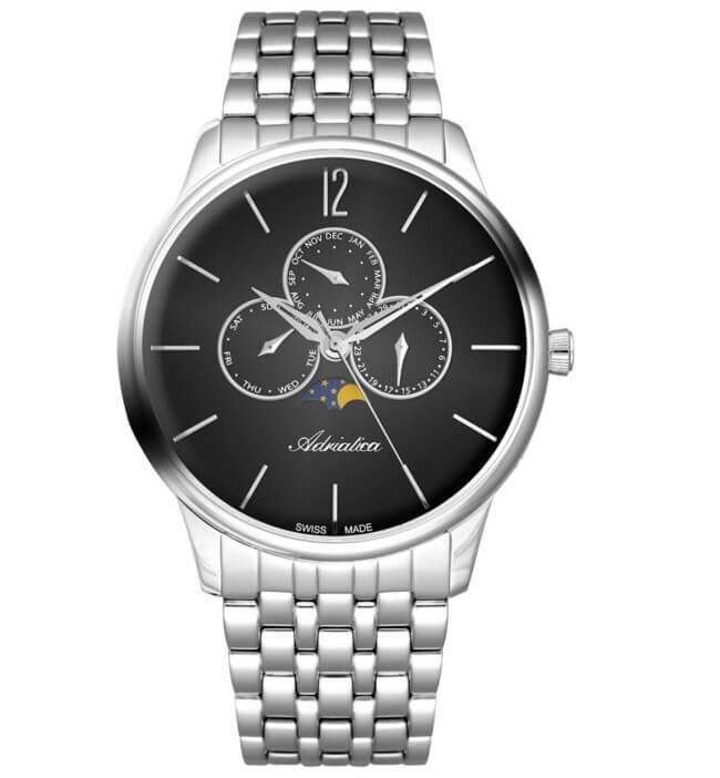 Zegarek męski Adriatica Moonphase A8269.5156QF