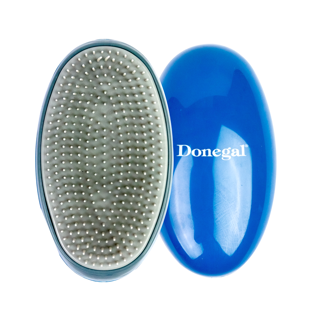 Szczotka do rozczesywania włosów Donegal TT Hair granatowa Nr 1231