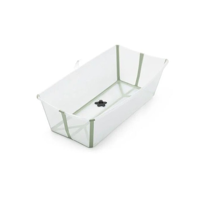 Stokke Flexi Bath - składana wanienka kąpielowa-Transparent Green