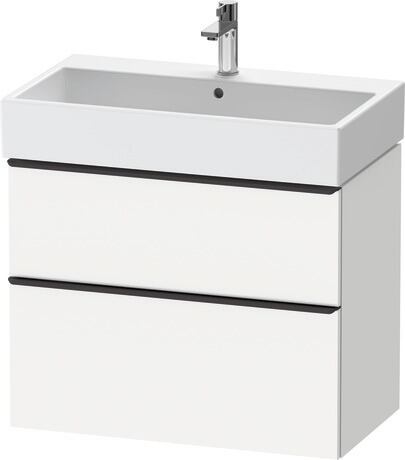 Darmowa Dostawa - Szafka 78.4x44.2x62.5 cm podumywalkowa wisząca biała Duravit D-Neo DE437301818