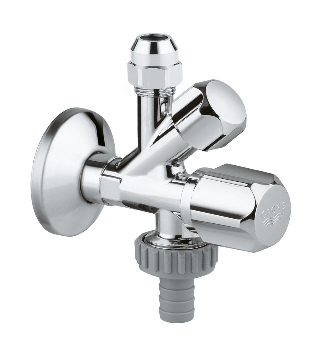 Darmowa Dostawa - Zawór ścienny kątowy starlight chrome Grohe Was 22036000