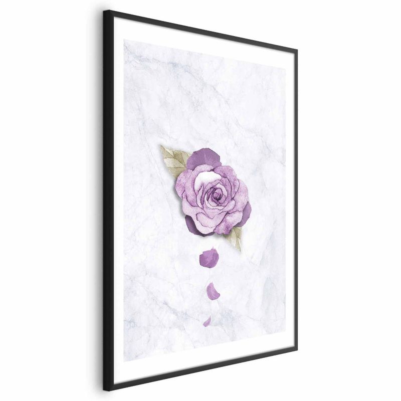 Plakat Artgeist Kres wiosny 40x60 cm z ramą czarną 1 szt