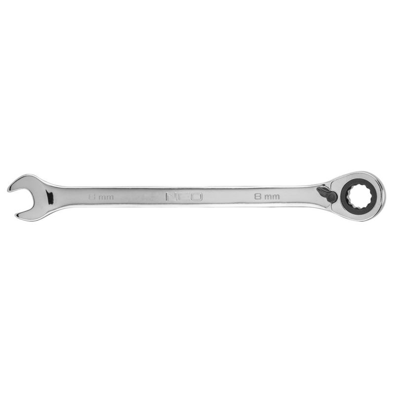 Klucz płasko-oczkowy NEO TOOLS z grzechotką i przełącznikiem 8 mm 1 szt