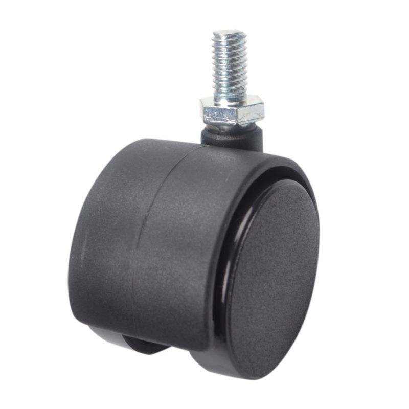 Zestaw meblowy fi 41 mm 30 kg gwint M8 z kołem