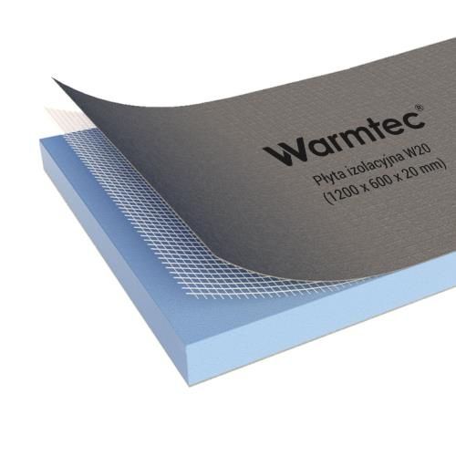 Płyta budowlana Warmtec izolacyjna wodoodporna Maxiterm W20 120x60 cm gr. 20 mm 1szt.