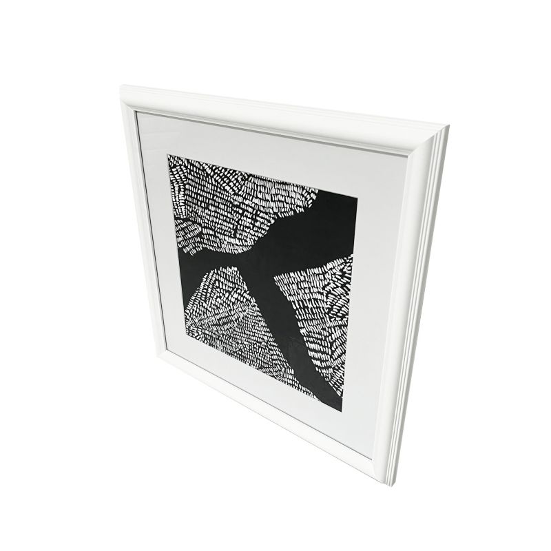 Ramka na zdjęcia GoodHome Blanton 40 x 40 cm biała