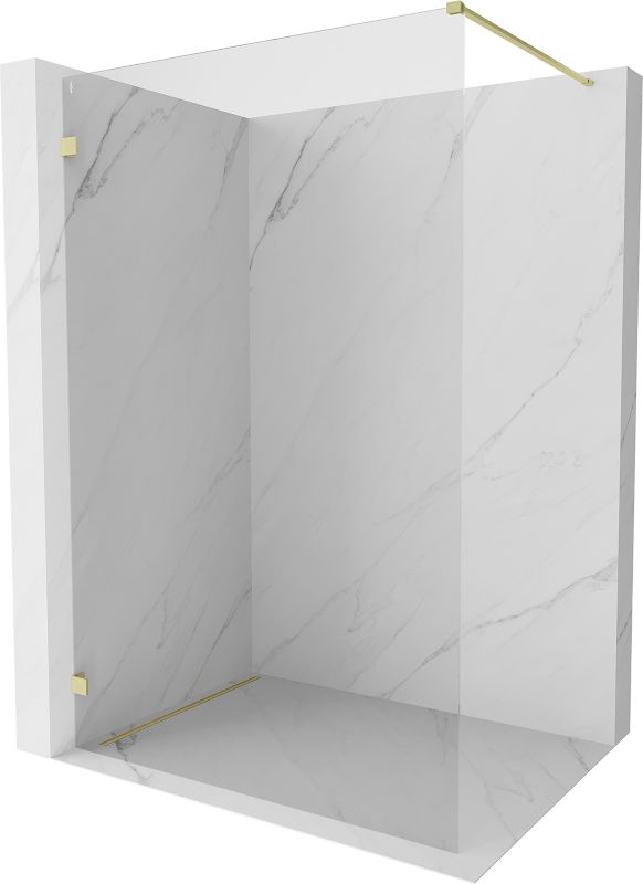 Ścianka prysznicowa Mexen Lunar złota 120x200 cm 830-120-000-55-00-L 1 szt.