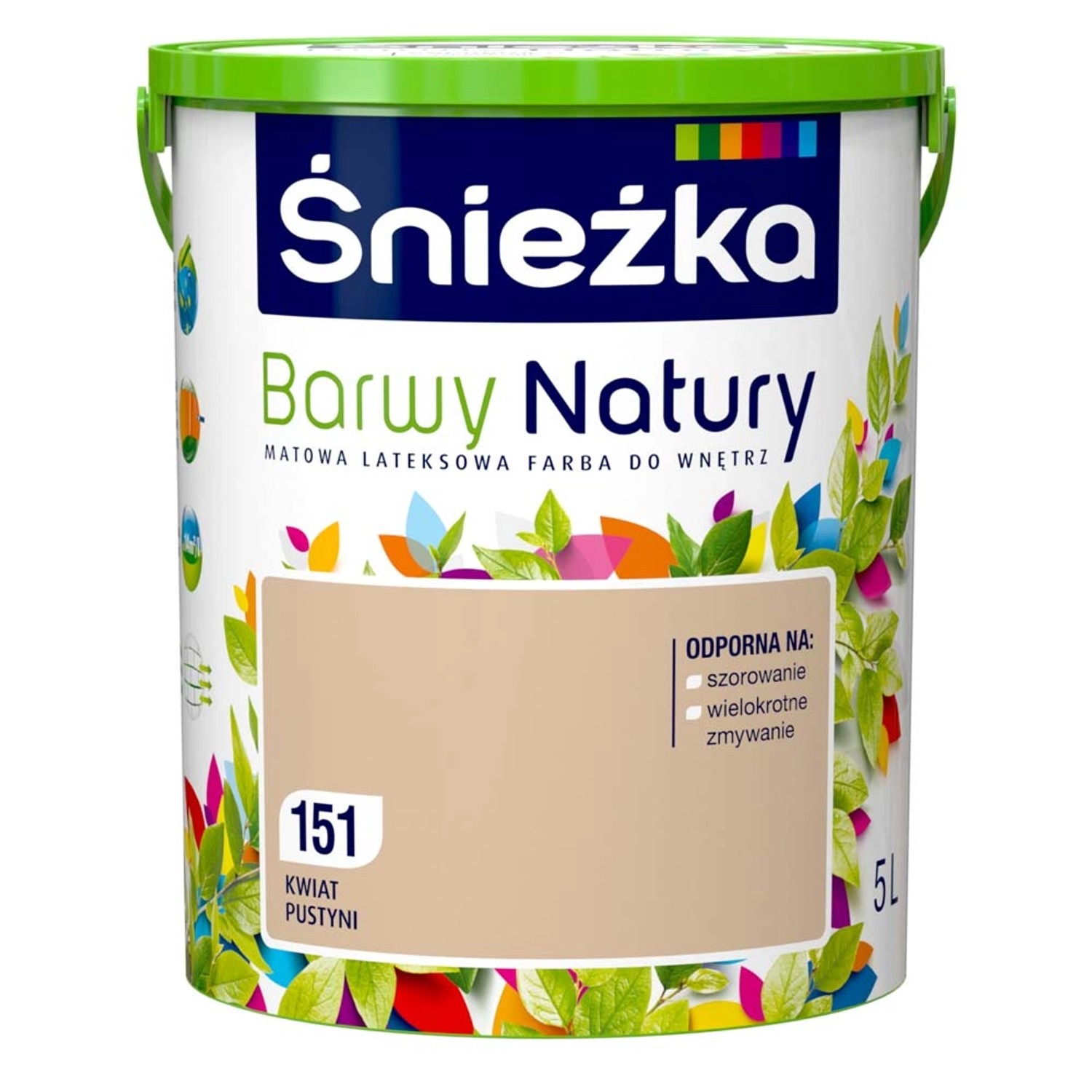 Farba Śnieżka Barwy Natury kwiat pustyni 5 l
