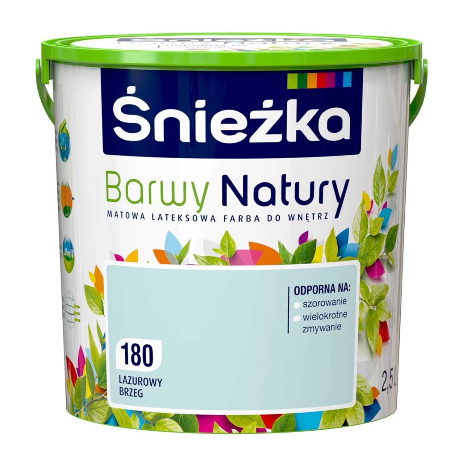 Farba Śnieżka Barwy Natury lazurowy brzeg 2,5L