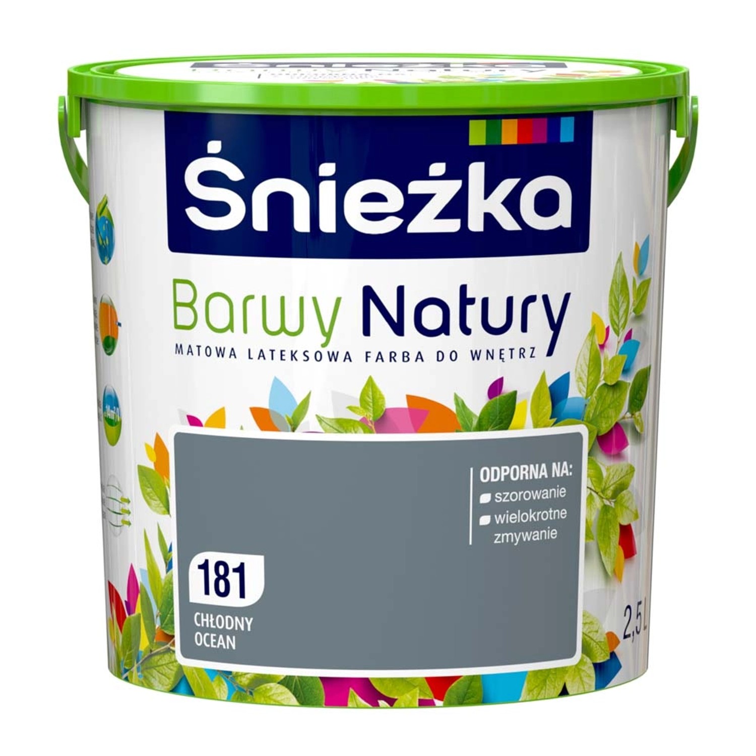 Farba Śnieżka Barwy Natury chłodny ocean 2,5L