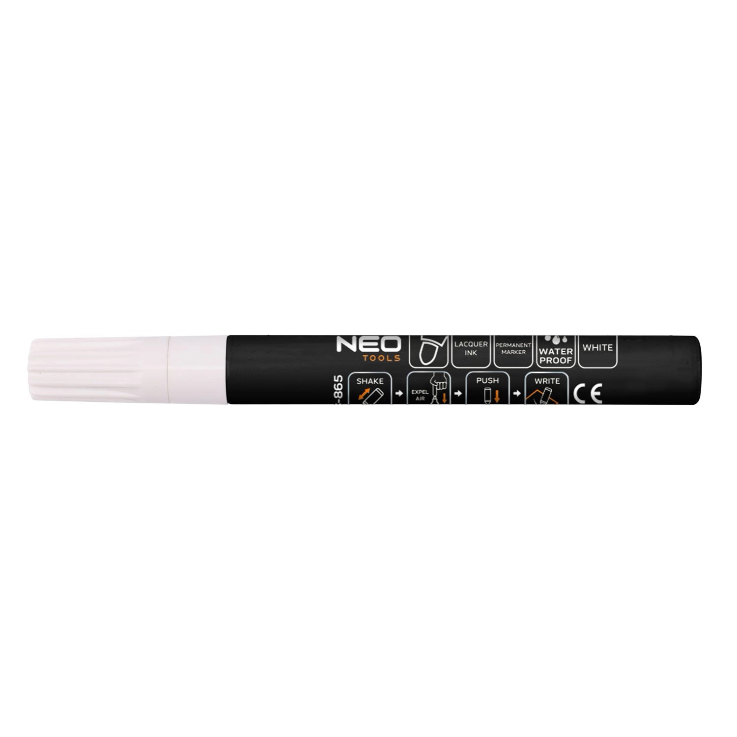 Neo Tools Marker budowlany biały pernamentny lakierowy