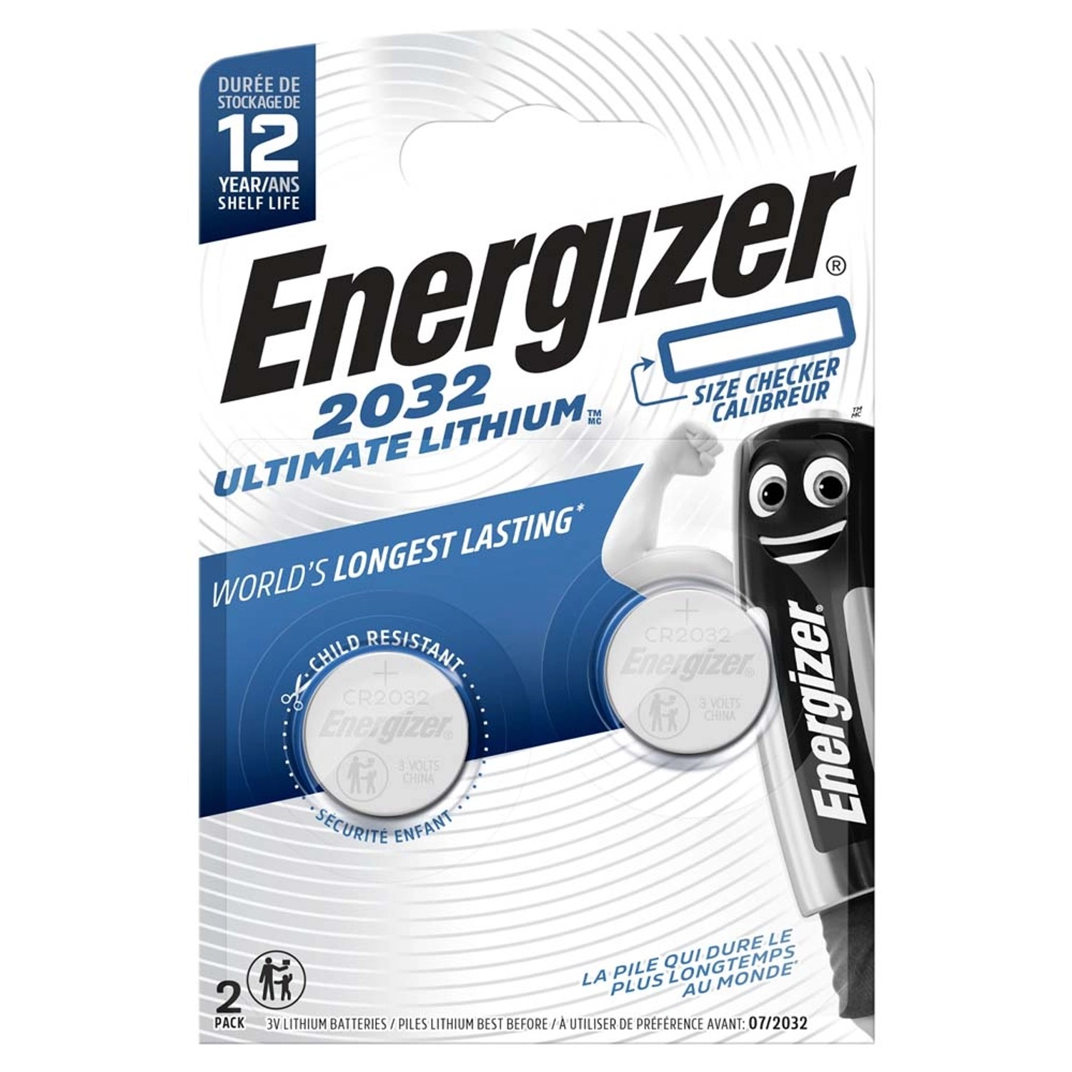 Bateria litowa CR 2032 Ultimate 2 szt.