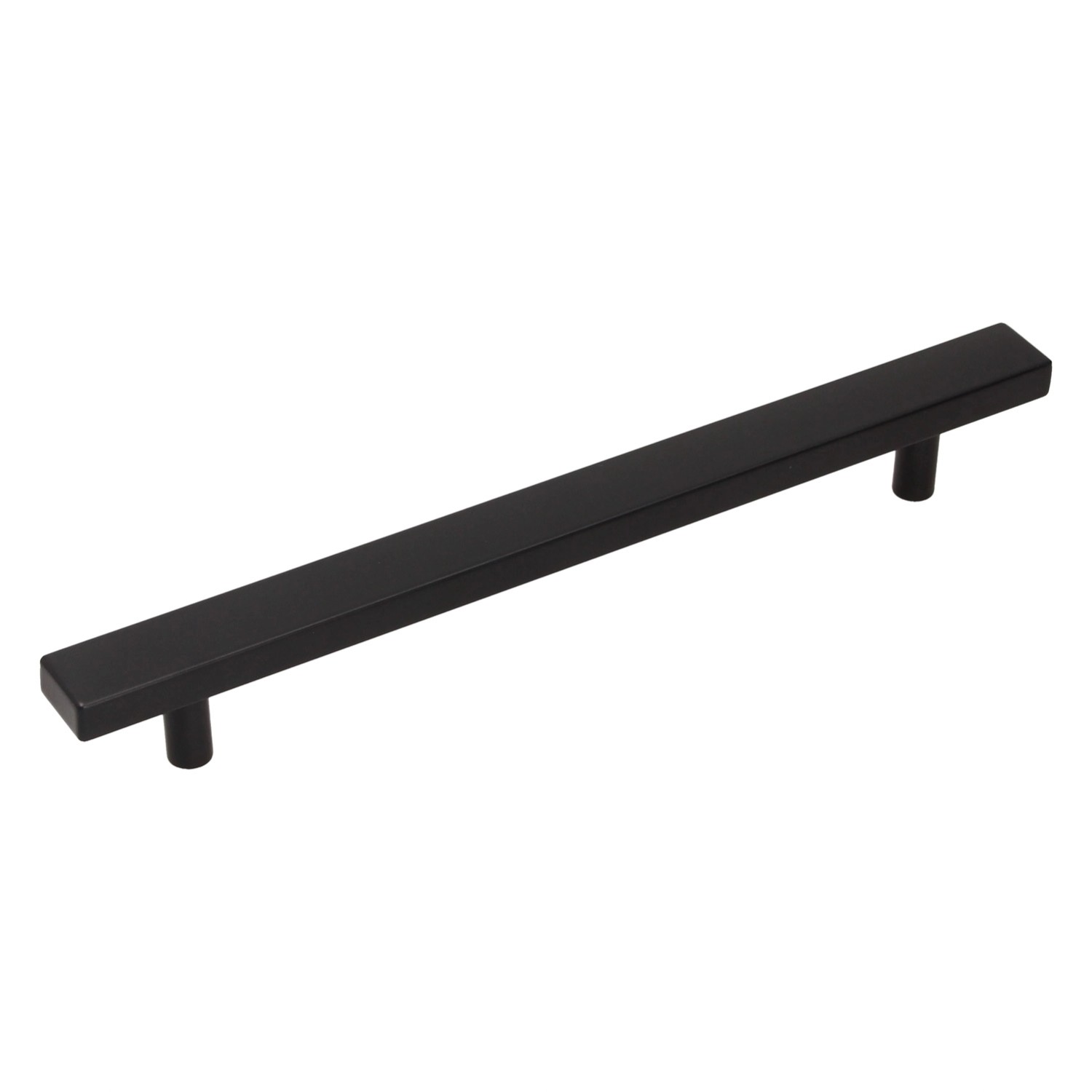 Gamet Uchwyt rel stalowy RE31 czarny mat 2x25x3,2 cm