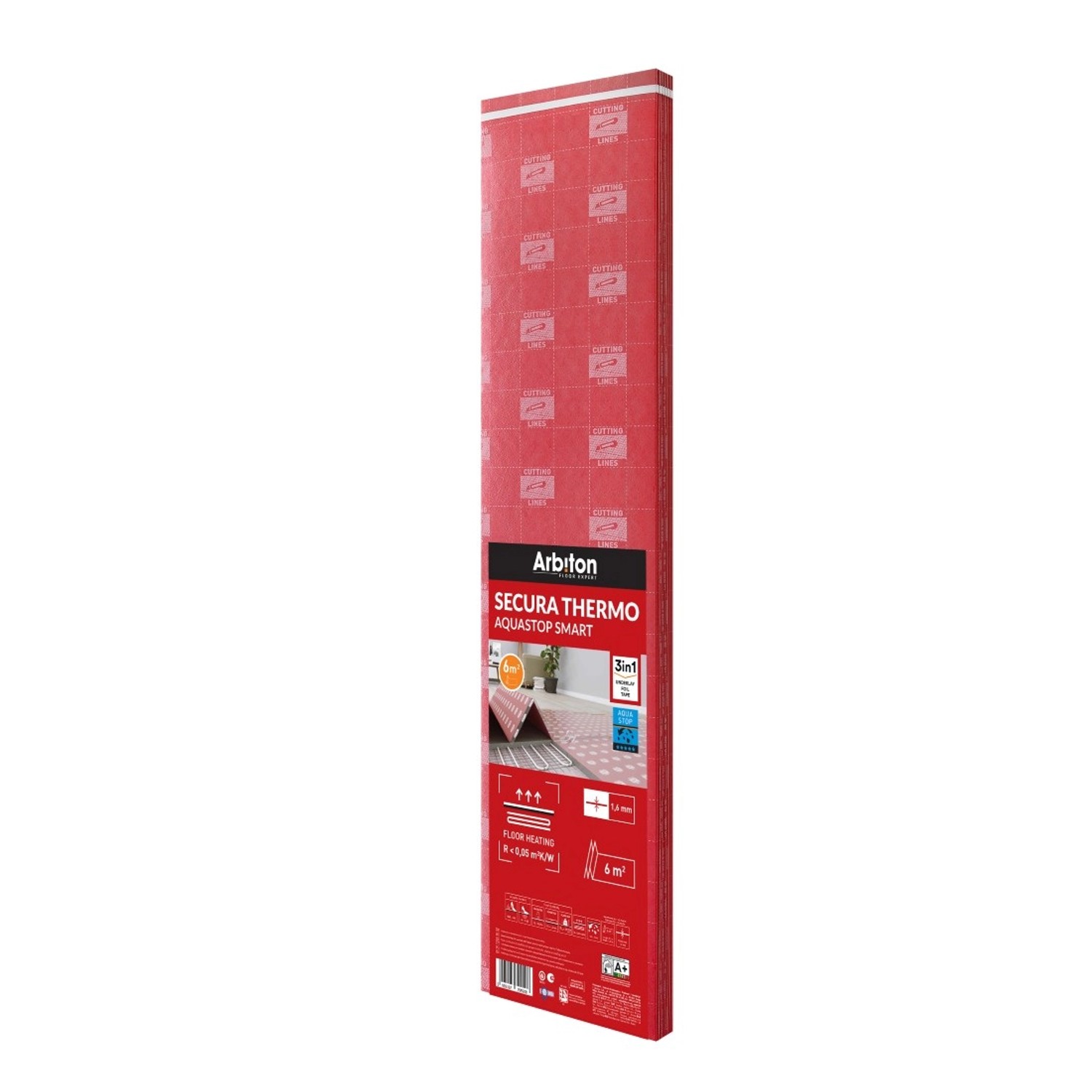 Arbiton Podkład Podłogowy Secura Thermo Aquastop 1,6 mm