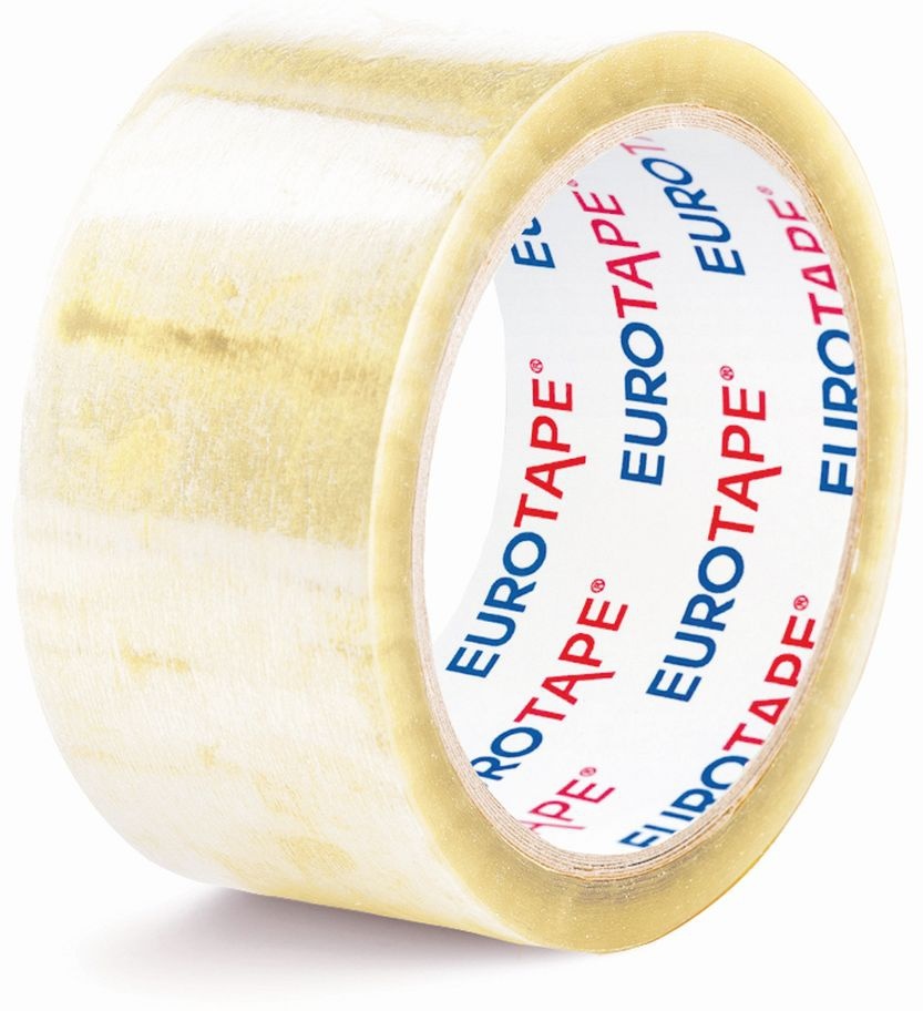 Taśma pakowa Dalpo Eurotape, Premium "Extra mocna", 50mmx66m, transparentny