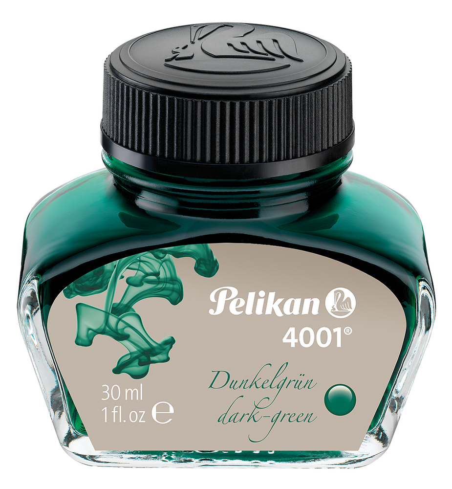Atrament Pelikan, 30ml, ciemny zielony