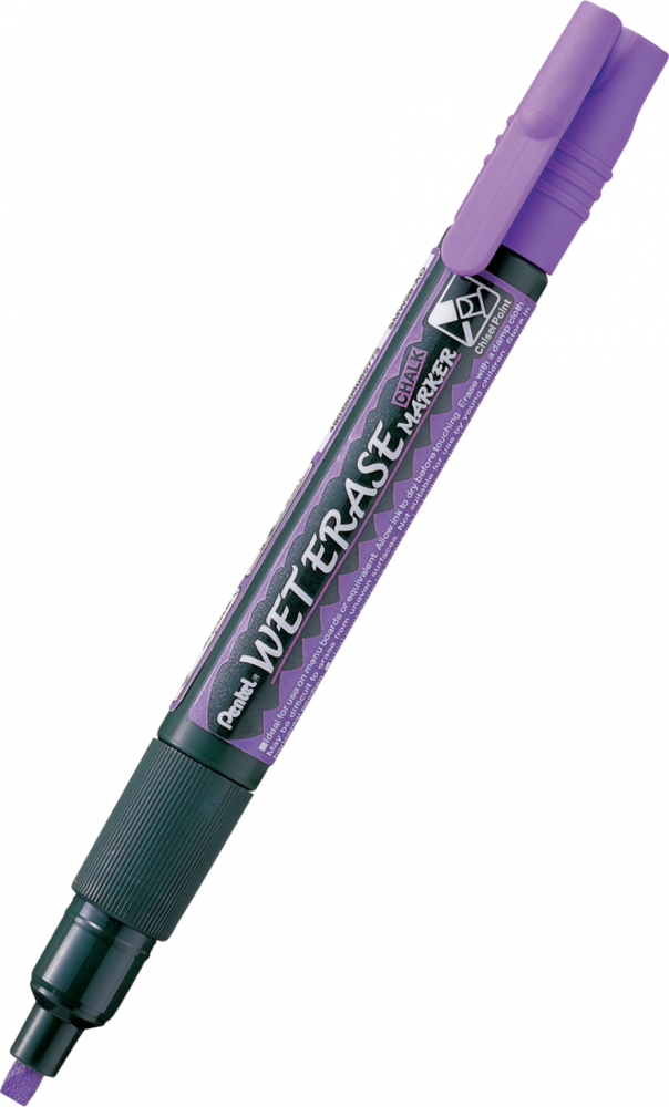 Marker kredowy Pentel SMW26 cienki, ścięta, 4.3mm, fioletowy