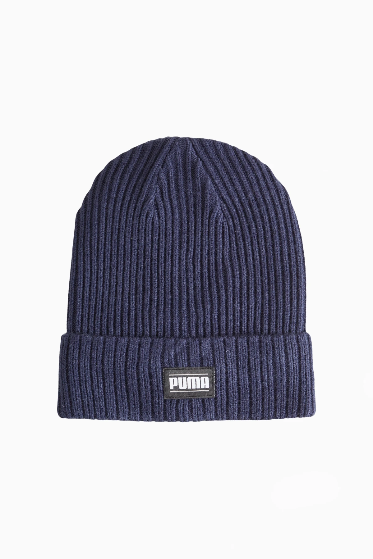 Czapka Puma Ribbed Classic Cuff - Granatowy