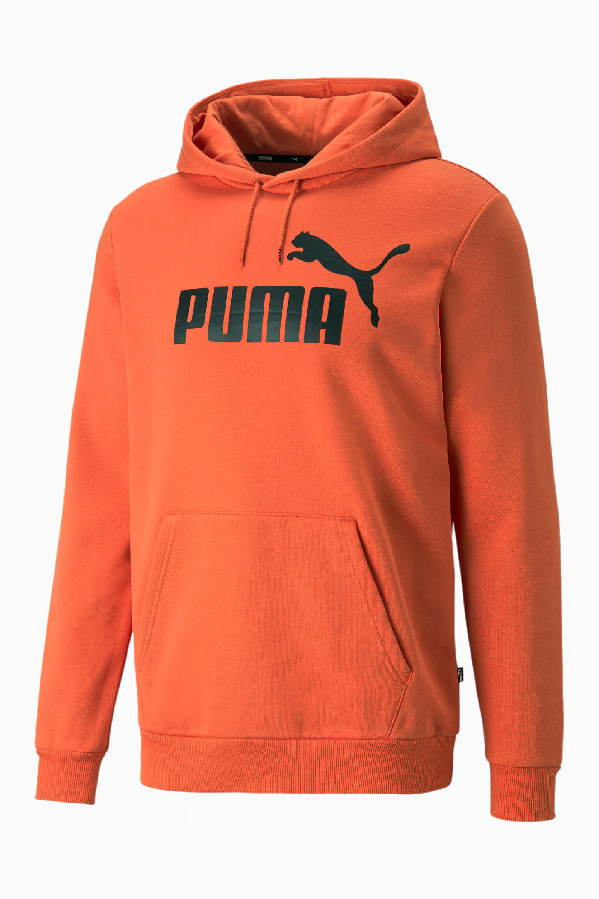 Bluza z kapturem Puma Essentials Big Logo - Pomarańczowy