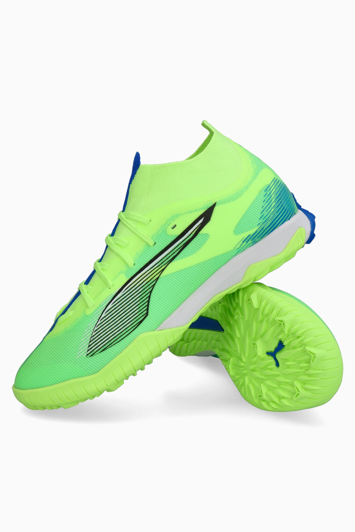 Turfy Puma Ultra 5 Match+ TT - Limonkowy