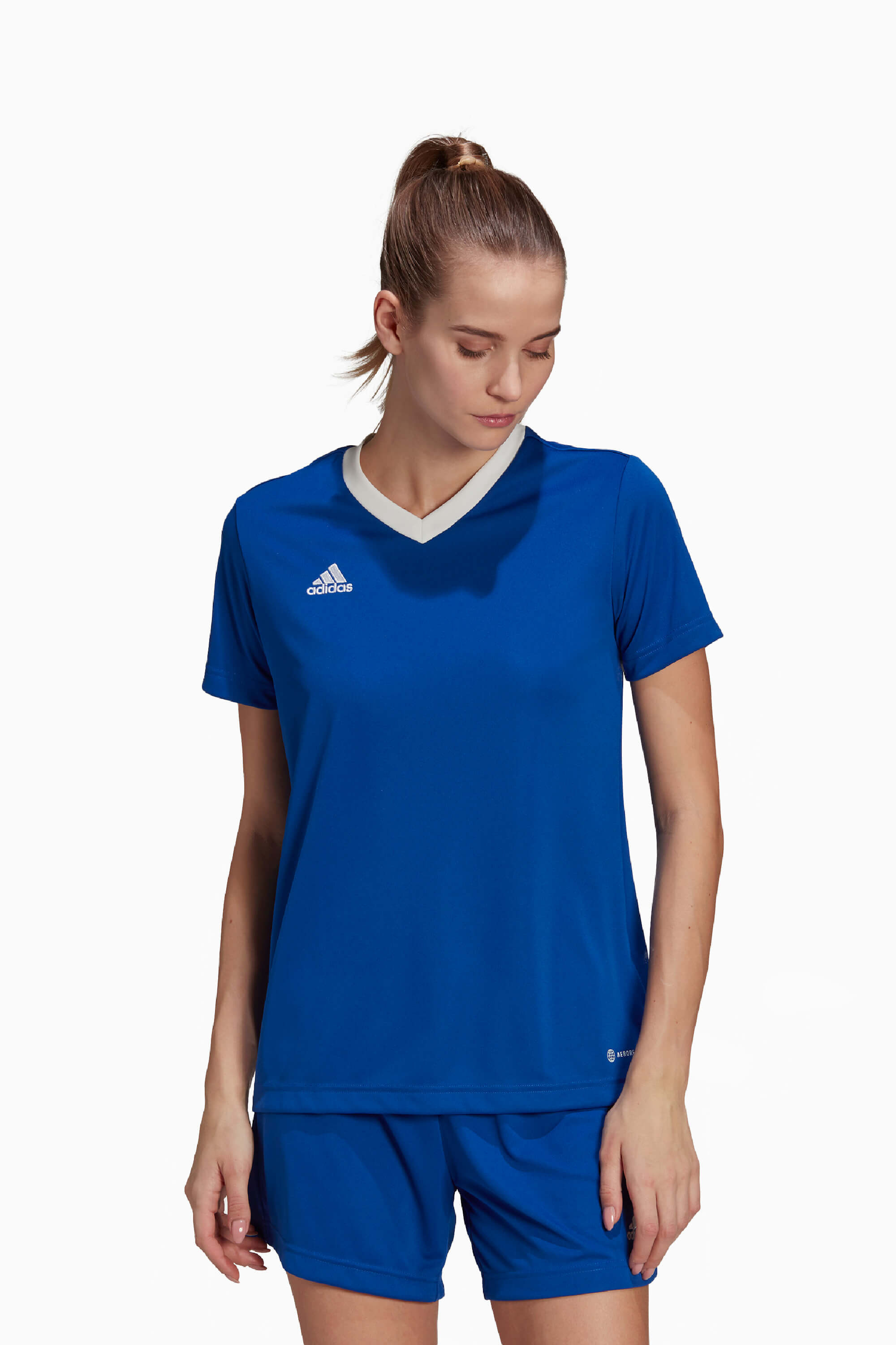 Koszulka adidas Entrada 22 Damska - Niebieski