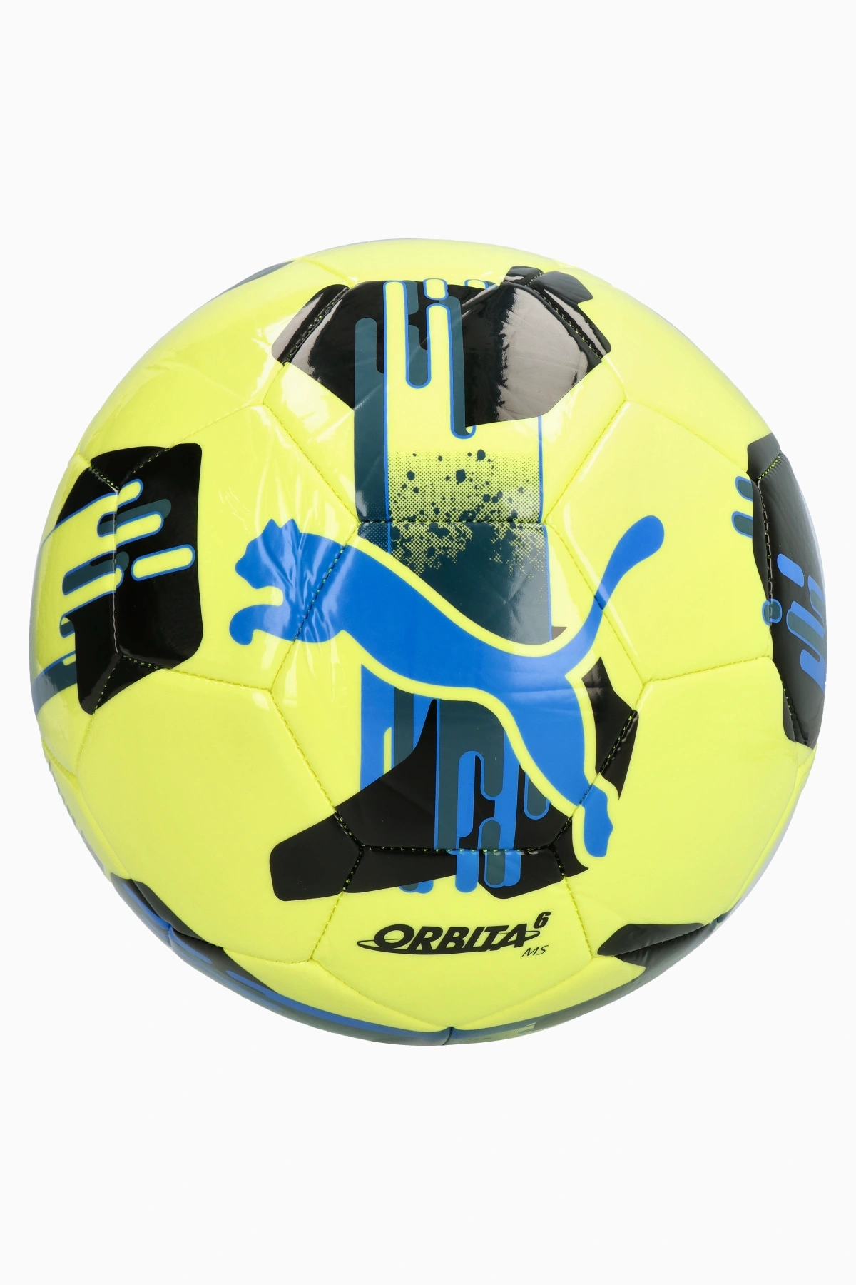 Piłka Puma Orbita 6 MS rozmiar 5 - Żółty