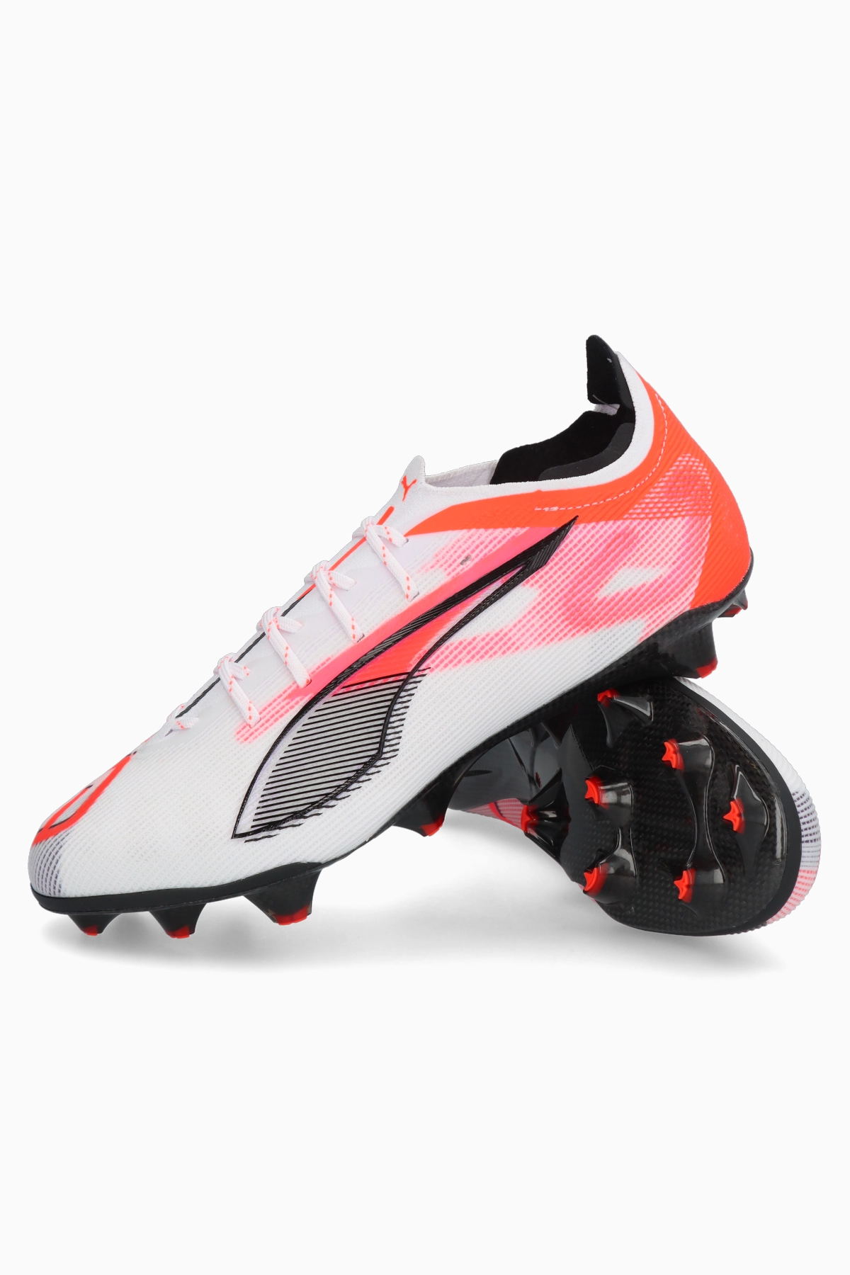 Korki Puma Ultra 5 Carbon FG - Biały