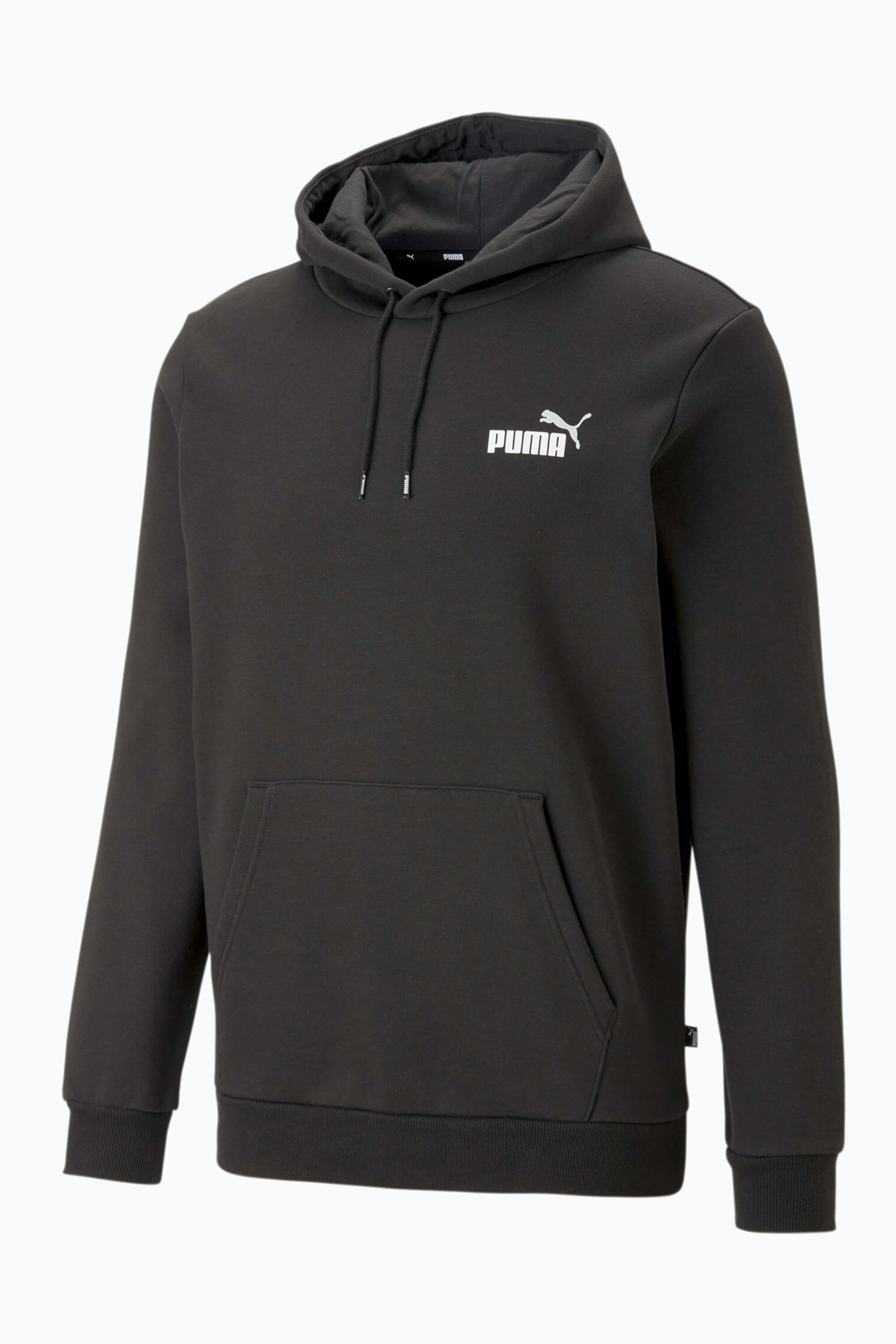 Bluza z kapturem Puma Essentials+ Two-Colour Small Logo - Czarny