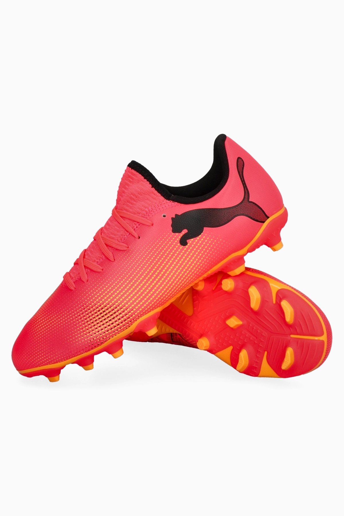 Korki Puma Future 7 Play FG/AG Junior - Czerwony