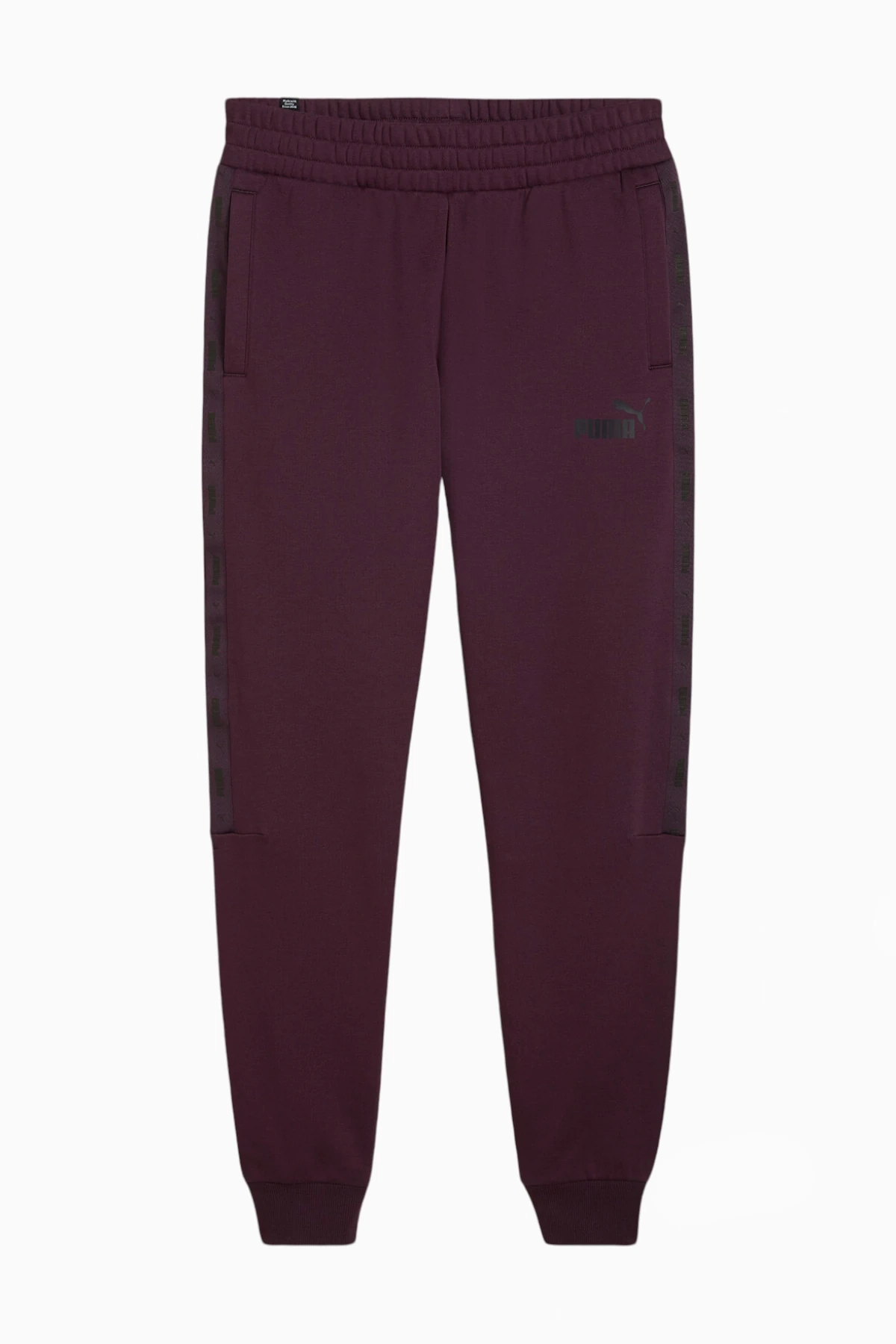 Spodnie Puma Essentials+ Tape - Bordowy