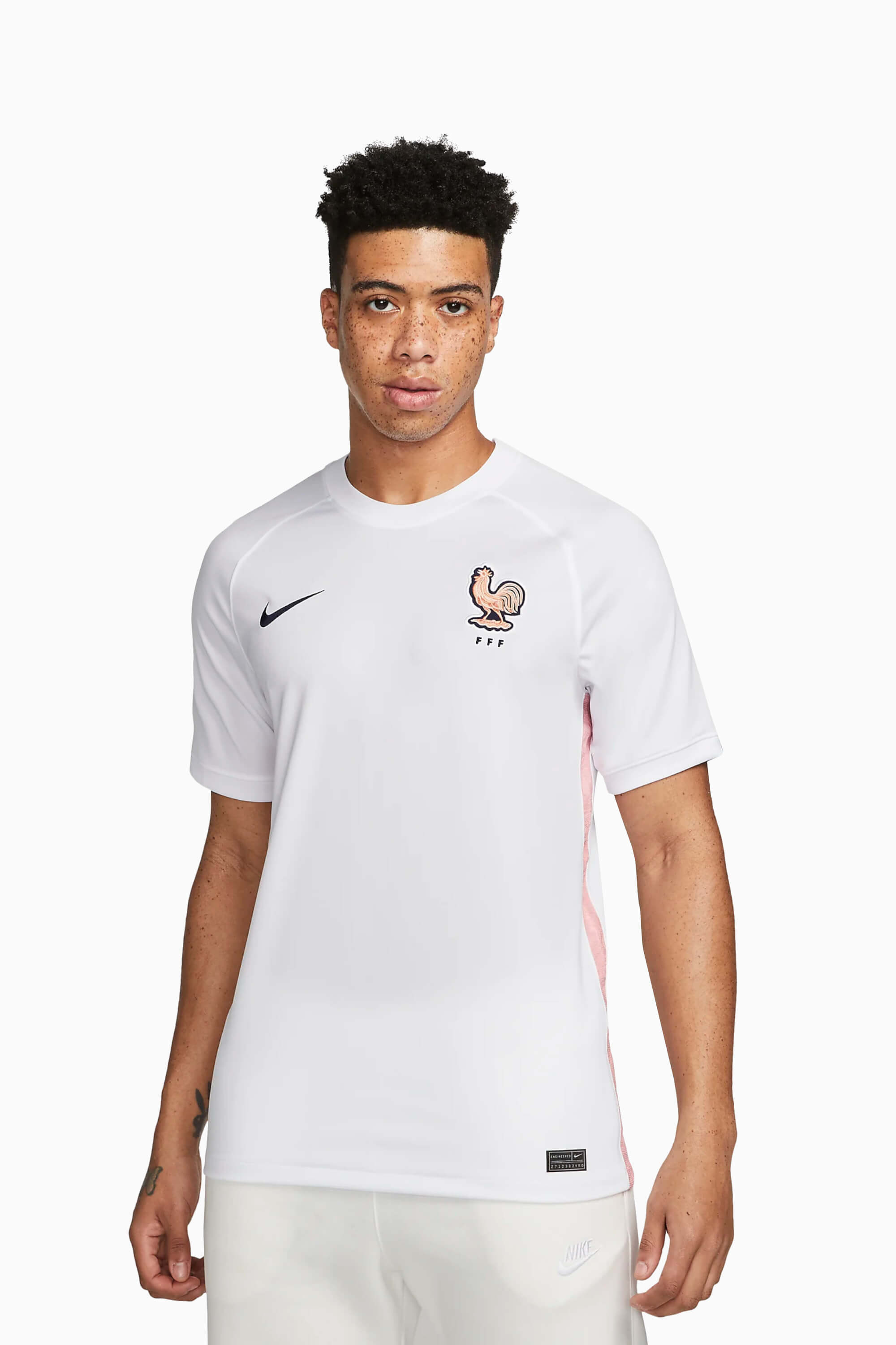 Koszulka Reprezentacji Francji Nike 2022 Wyjazdowa Stadium - Biały