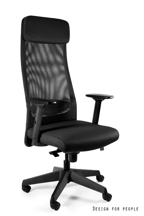ARES MESH fotel biurowy, siatka/tkanina 18 kolorów (Kolor tkaniny: BL418)