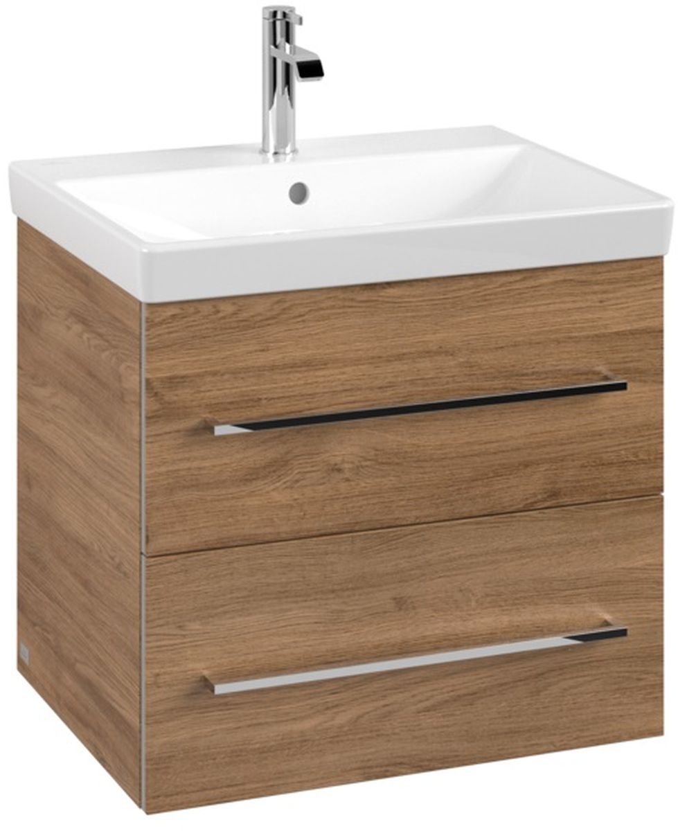 Villeroy & Boch Avento szafka 58 cm podumywalkowa wisząca Oak Kansas A88900RH - Wysyłka w 24h