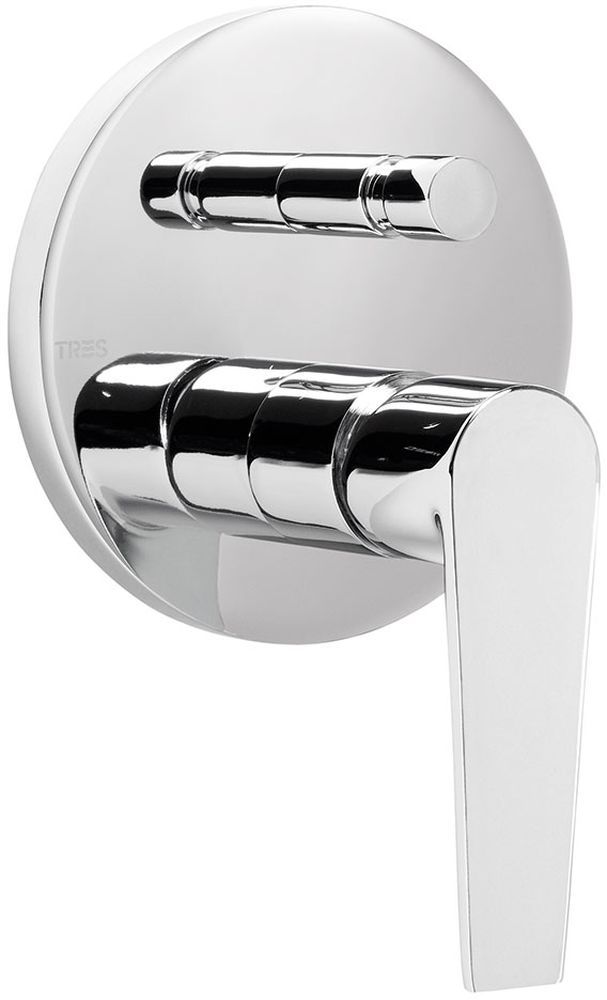 Tres Class-Tres bateria wannowo-prysznicowa podtynkowa chrom 205.180.01