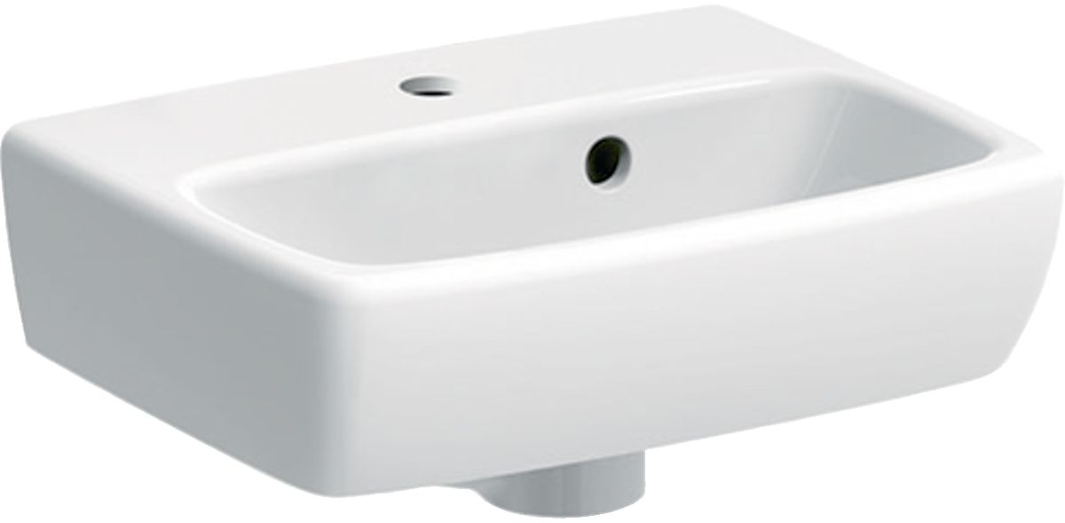 Geberit Selnova Square umywalka 36x28 cm prostokątna biała 500.316.01.7