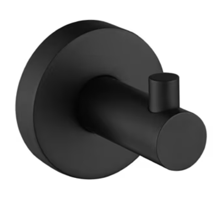 Kronenbach Lima 2.0 Black wieszak na ręcznik czarny mat 29 200 080 5005