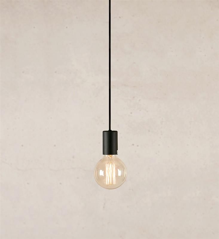Markslöjd Cielo lampa wisząca 1x40 W czarna 108732 - Wysyłka w 24h