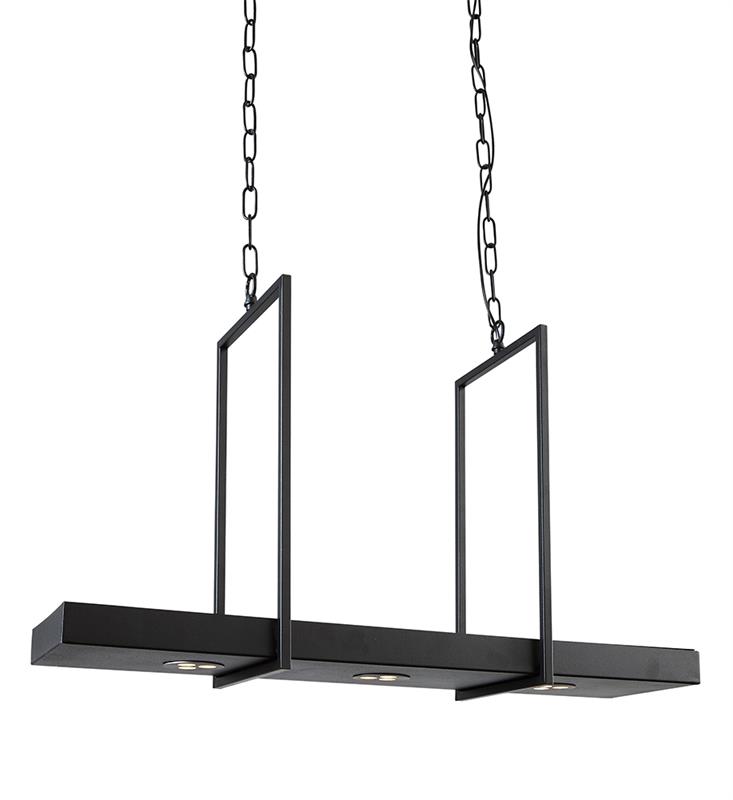 Markslöjd Tray lampa wisząca 3x3W czarna 105780 - Wysyłka w 24h