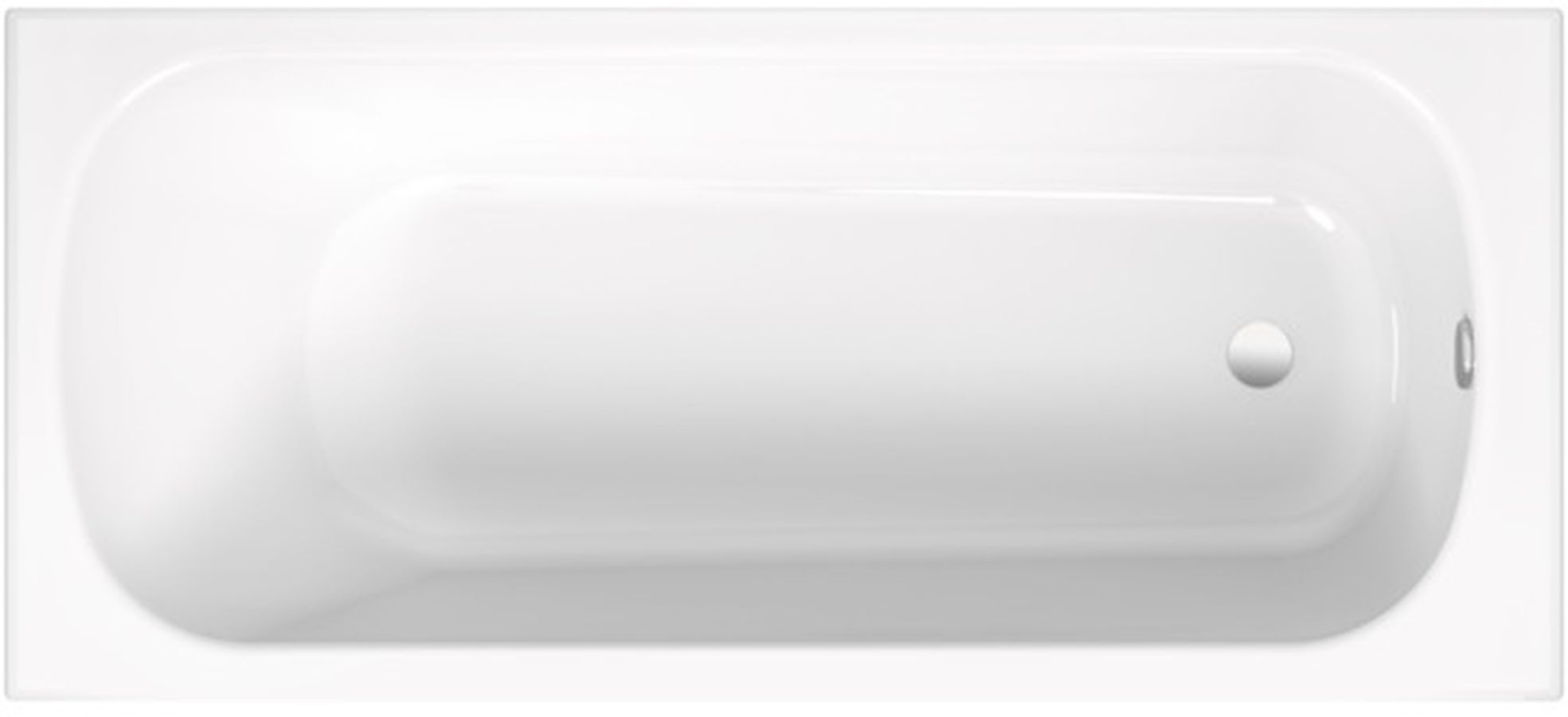 Bette BetteClassic wanna prostokątna 180x70 cm BetteGlasur Plus biała 1271-000PLUS