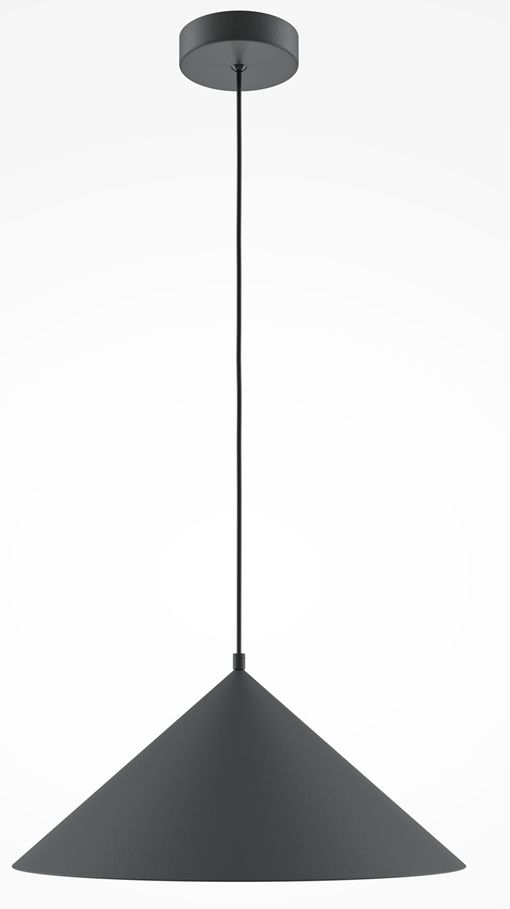 Maytoni Basic lampa wisząca 1x40 W czarna MOD167PL-01B