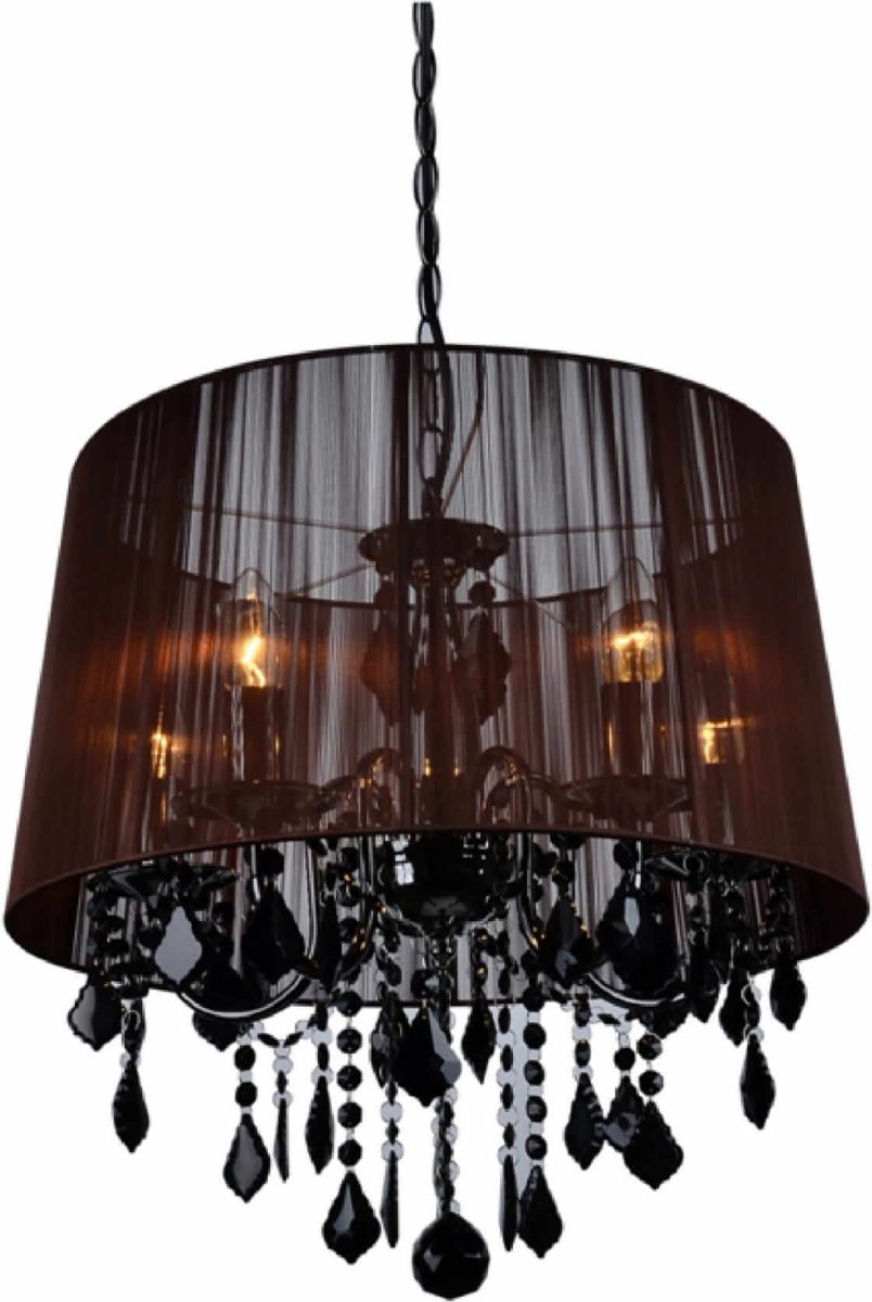 Light Prestige Mona lampa wisząca 5x40W czarna LP-5005/5PCZARNA