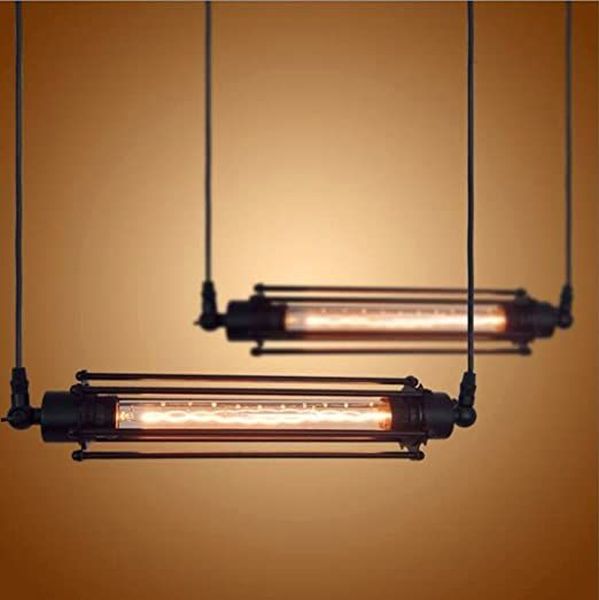 Abigali Retro lampa wisząca 1x40W czarna KRH-E27 - Wysyłka w 24h